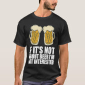 Beer  Alcohol  Beer drinking T-shirt (Voorkant)