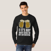 Beer  Alcohol  Beer drinking T-shirt (Voorkant volledig)