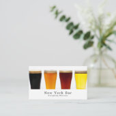 Beer & Ale Display, Pub/Brewery Visitekaartje (Staand voorkant)