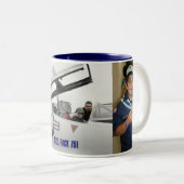 beer alex tweekleurige koffiemok (Voorkant rechts)