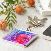 Beer alle Porte-Clés Carré premium Grand - Sleutelhanger (Zijkant)