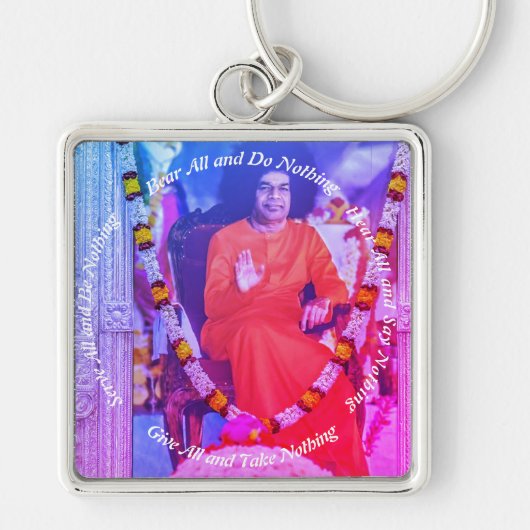 Beer alle Porte-Clés Carré premium Grand - Sleutelhanger (Voorkant)