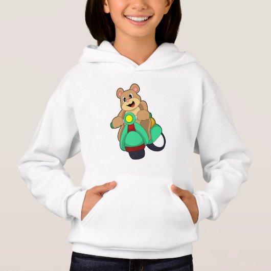 Beer als Biker met Scooter.PNG (Voorkant)
