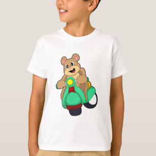 Beer als Biker met Scooter.PNG T-shirt