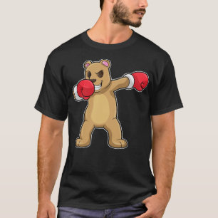 Beer als Bokser bij Boksen Hip Hop Dance Dab T-shirt