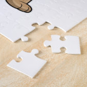 Beer als Boxer op Boxing & Hip Hop Dance Dab Legpuzzel (Zijkant)