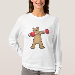 Beer als Boxer op Boxing & Hip Hop Dance Dab T-shirt