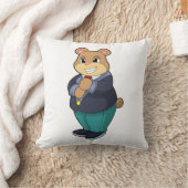 Beer als bruidegom met pak kussen (Deken)