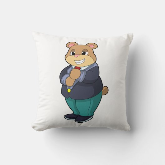 Beer als bruidegom met pak kussen (Voorkant)