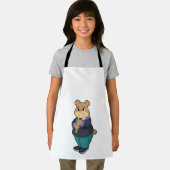 Beer als bruidegom met pak schort (Insitu)