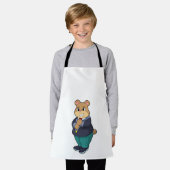 Beer als Groom met Suit Schort (Gedragen)