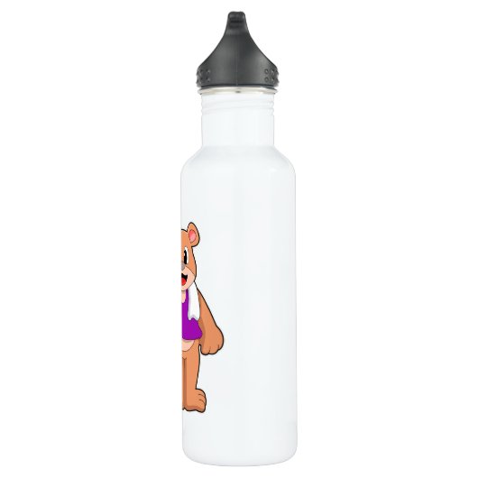 Beer als landbouwer met Rake Waterfles (Rechts)