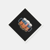 Beer Amerikaanse vlag 4 juli Amerika Drink de VS Servet (Hoek)