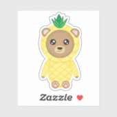 Beer anananas ticker sticker (Vel)