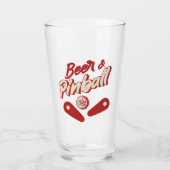 Beer And Pinball Glas (Voorkant)