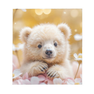 Beer Animal Fun Miniature Fantastic Surreal Teddy Notitieblok