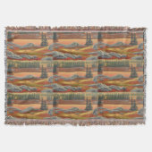 Beer Art Blanket Autumn Polar Beer Throw Blanket Deken (Voorkant)