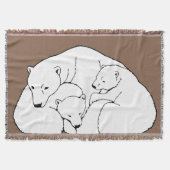 Beer Art Blanket Moeder & Beer Throw Blanket Deken (Voorkant)