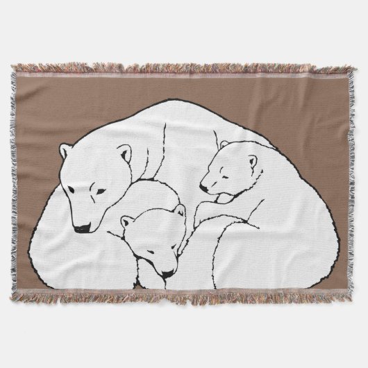 Beer Art Blanket Moeder & Beer Throw Blanket Deken (Voorkant)