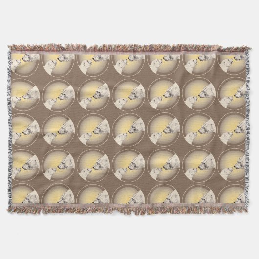 Beer Art Blanket Moeder & Beer Throw Blanket Deken (Voorkant)