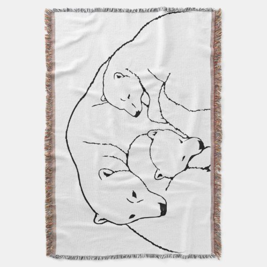Beer Art Blanket Moeder & Beer Throw Blanket Deken (Voorkant Verticaal)