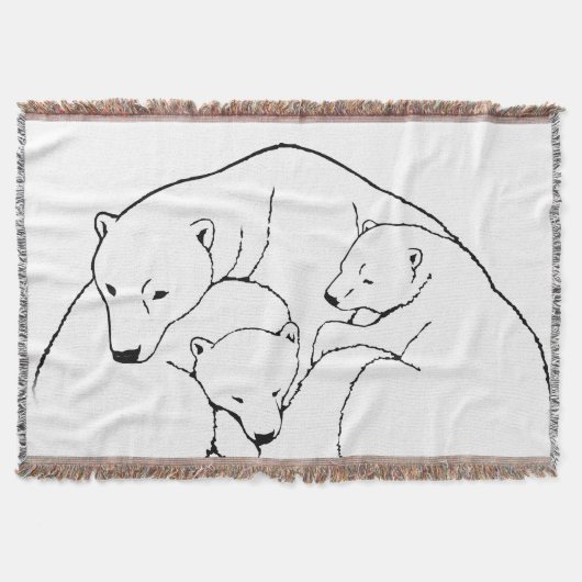 Beer Art Blanket Moeder & Beer Throw Blanket Deken (Voorkant)