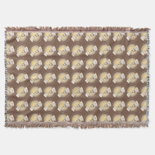 Beer Art Blanket Moeder & Beer Throw Blanket Deken (Voorkant)