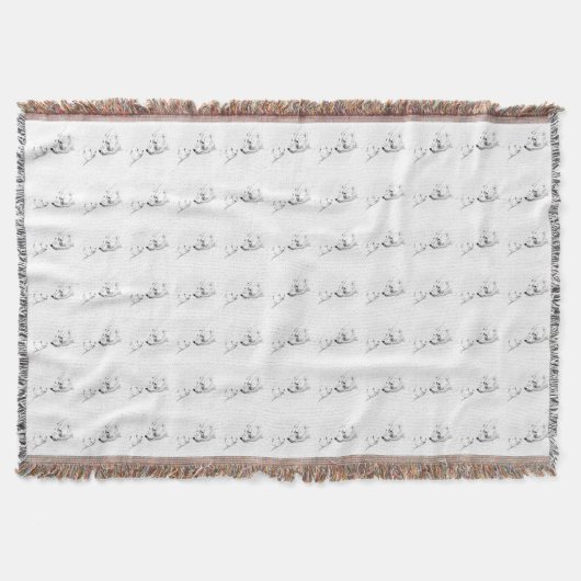 Beer Art Blanket Moeder & Beer Throw Blanket Deken (Voorkant)