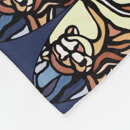 Beer Art Blanket Native Art Beer Blankets Fleece Deken (Hoek)