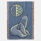 Beer Art Blanket Native Baby Throw Blanket Beer Deken (Voorkant Verticaal)