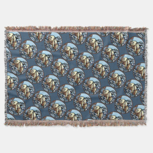Beer Art Blanket Native Polar Beer Throw Blanket Deken