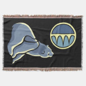 Beer Art Blanket Native Polar Beer Throw Blanket Deken (Voorkant)