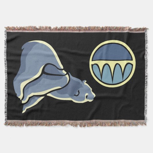 Beer Art Blanket Native Polar Beer Throw Blanket Deken (Voorkant)