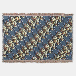 Beer Art Blanket Native Polar Beer Throw Blanket Deken