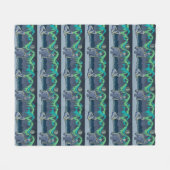 Beer Art Blanket Northern Lights Beer Blankets Fleece Deken (Voorkant (Horizontaal))