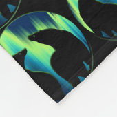 Beer Art Blanket Northern Lights Beer Blankets Fleece Deken (Hoek)