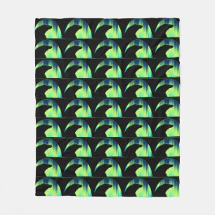 Beer Art Blanket Northern Lights Beer Blankets Fleece Deken