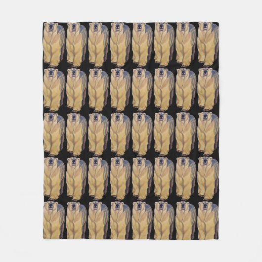 Beer Art Blanket Polar Beer Blankets & decor Fleece Deken (Voorkant)