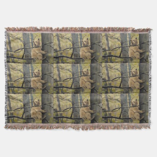 Beer Art Blankets Kermode Beer Throw Blanket Deken (Voorkant)