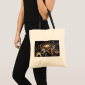 Beer Art Canvas tas Dansende Beren Shopping Bag (Voorkant (product))