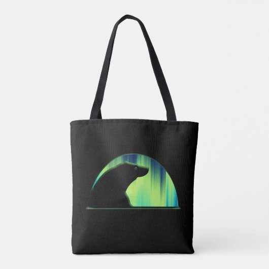 Beer Art Canvas tas Tribal Northern Lights Beer Ba (Achterkant)