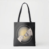 Beer Art Canvas tas Wildlife Art Shopping Bag (Voorkant)