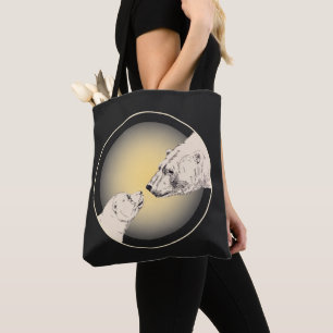 Beer Art Canvas tas Wildlife Art Shopping Bag