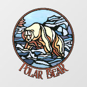 Beer Art Decal Custom Tribal Beer Art Window Cling (Vel)