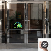 Beer Art Decal Custom Tribal Beer Art Window Cling (Kantoordeur)