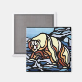 Beer Art Fridge Magnet Wildlife Art Magnets (Voorkant / Achterkant)