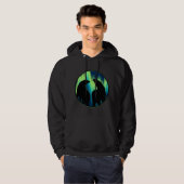 Beer Art Hoodie Northern Lights Beer Hoodie (Voorkant volledig)