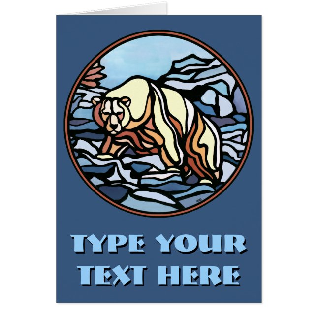 Beer Art Kaarten Aangepaste Kaarten voor tribaal B (Voorkant)