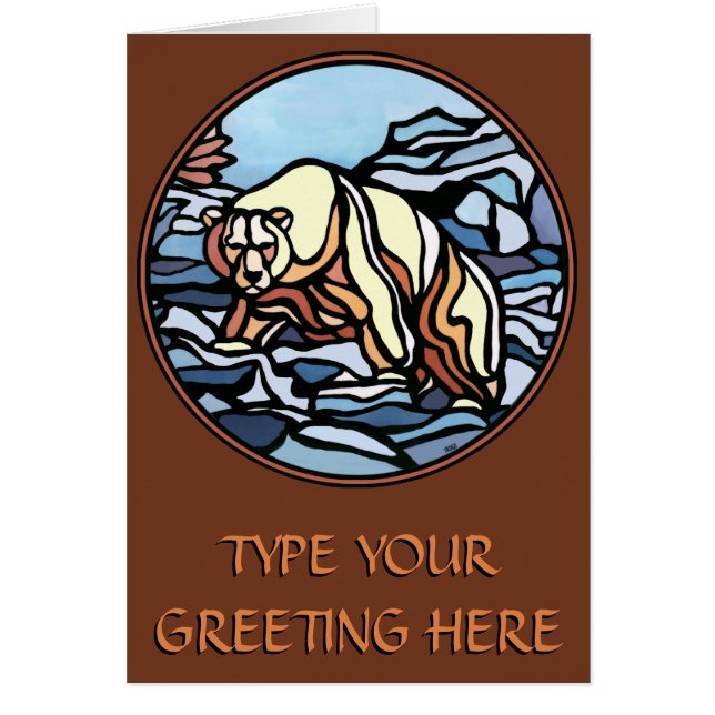 Beer Art Kaarten Blank Beer Kaart  aangepast (Voorkant)