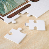  Beer Art Nouveau Alphonse Mucha Art Legpuzzel (Zijkant)